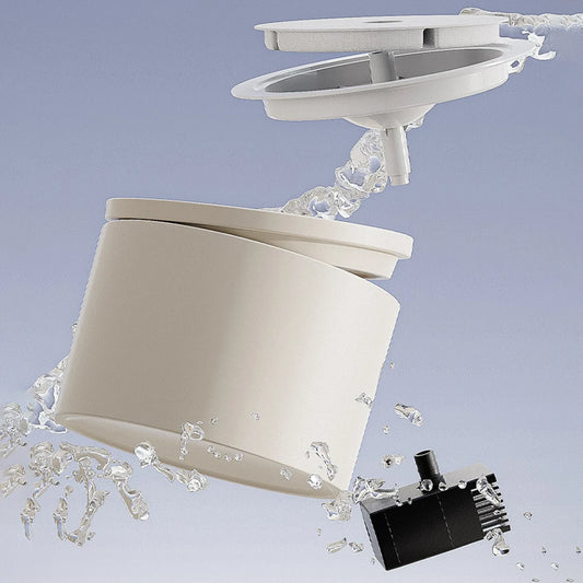 Cat Automatic Water Dispenser, Pet Ceramic Bowl, Dog Bowl Water Dispenser, Circulation And Flow Water Dispenser