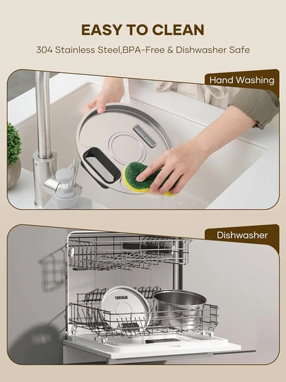 3.2L Wireless Stainless Steel Cat Water Fountain With 4000mAh Battery & Sensor Automatic Filtration Pet Water Drinker Dispenser