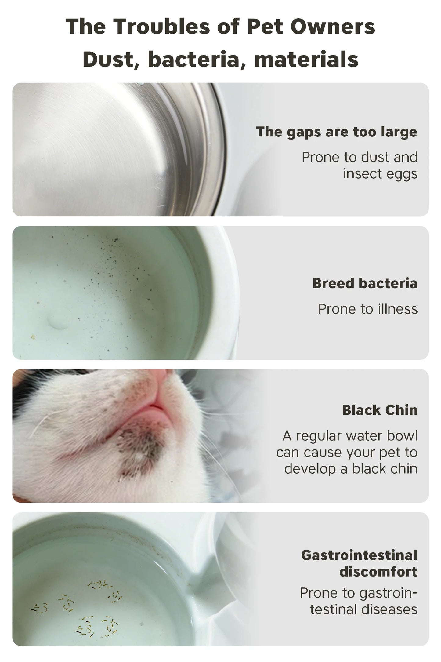 Wireless Cat Water Fountain 2.5L Stainless Steel Pet Drinking Dispenser Smart Sensor Auto Circulating Filter 4000mAh LED Display